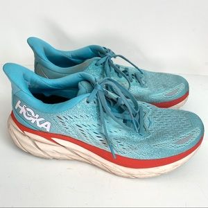 Hoka One One Women's Clifton 8 Running Shoes Blue